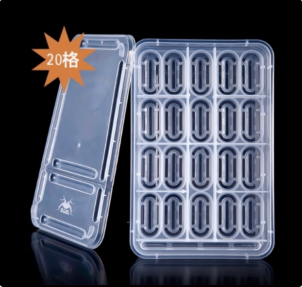 爬宠种龟蛋孵化器无菌蛭石守宫蛇蛋蜥蜴孵化盒保湿透气乌龟孵化箱20格孵化盒10个